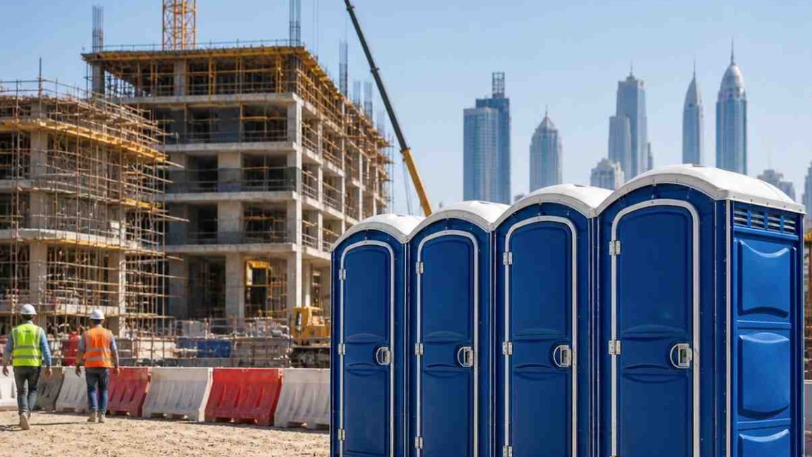 Rent or Buy Portable Toilets? What UAE Construction Companies Need to Know