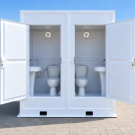 GRP Twin Cabin Toilet