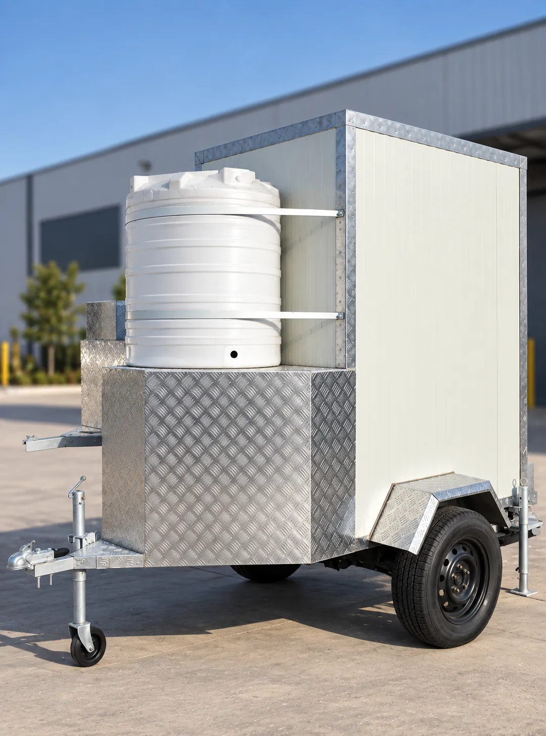 Trailer Mounted - Single Cabin Toilet