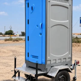 Trailer Mounted Single HDPE Toilet